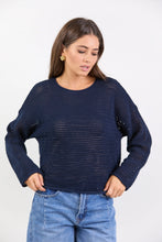 Load image into Gallery viewer, Dawn Ink Crochet Knit Jumper

