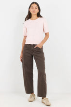 Load image into Gallery viewer, Edition Blush Crewneck Cashmere Knit Tee
