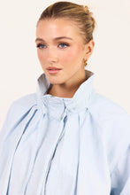 Load image into Gallery viewer, Element Ice Blue Funnel Neck Bomber Jacket
