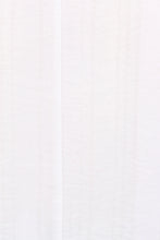 Load image into Gallery viewer, Embrace Ivory Self Stripe Shirred Neck LS Top
