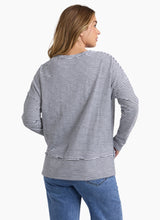 Load image into Gallery viewer, Eddie Stripe Top Black
