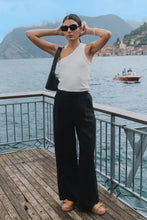 Load image into Gallery viewer, Guardian Black Linen Pant
