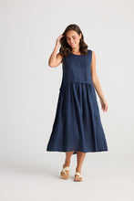 Load image into Gallery viewer, Tropez Dress Navy
