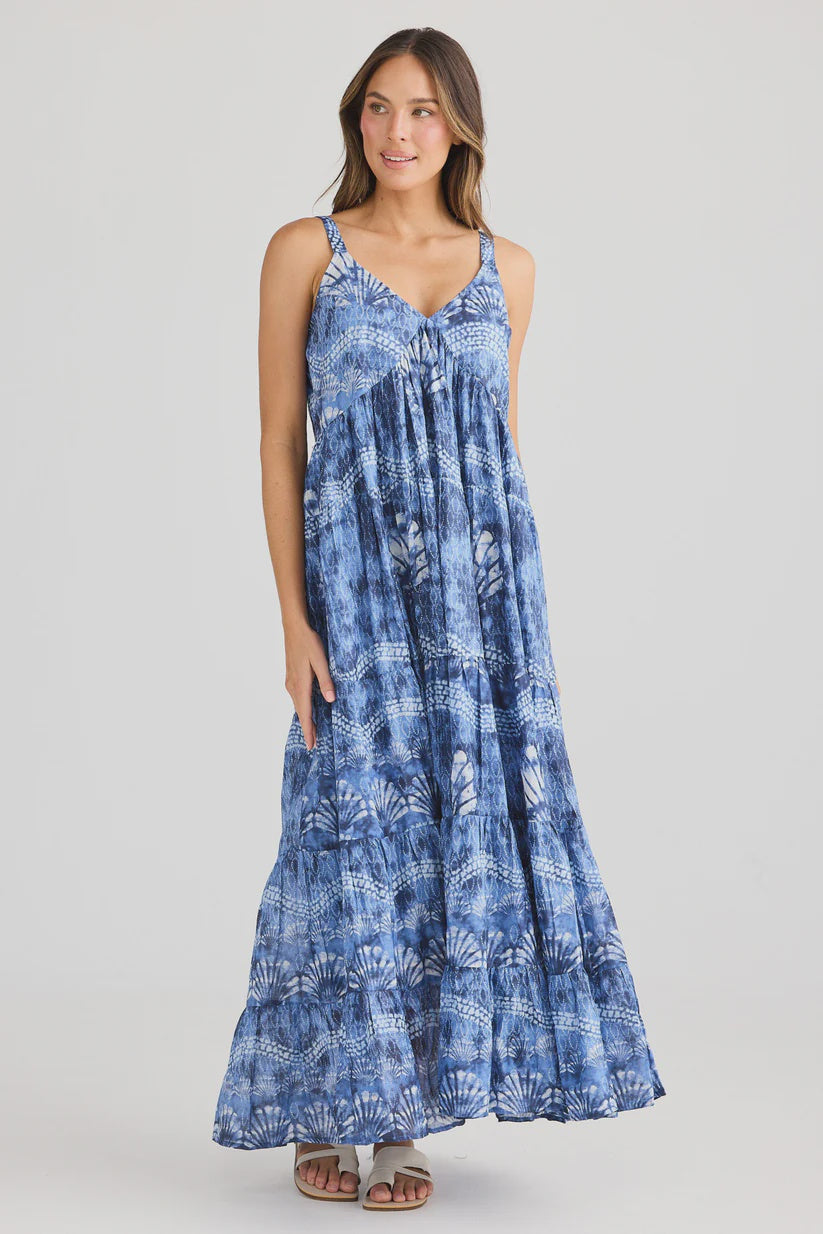 Evianna Dress Ocean Clam