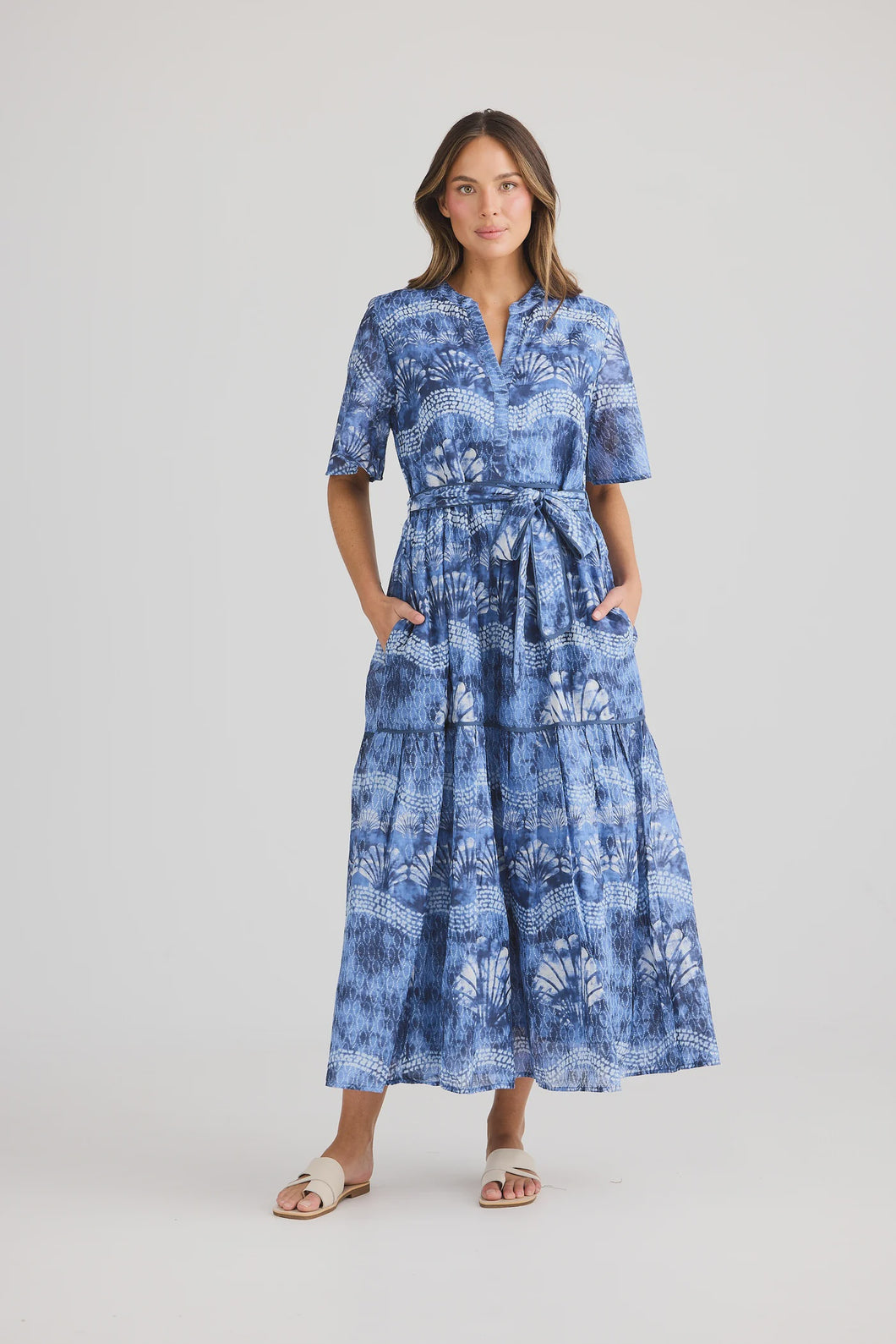 Lynwood Dress Ocean Clam