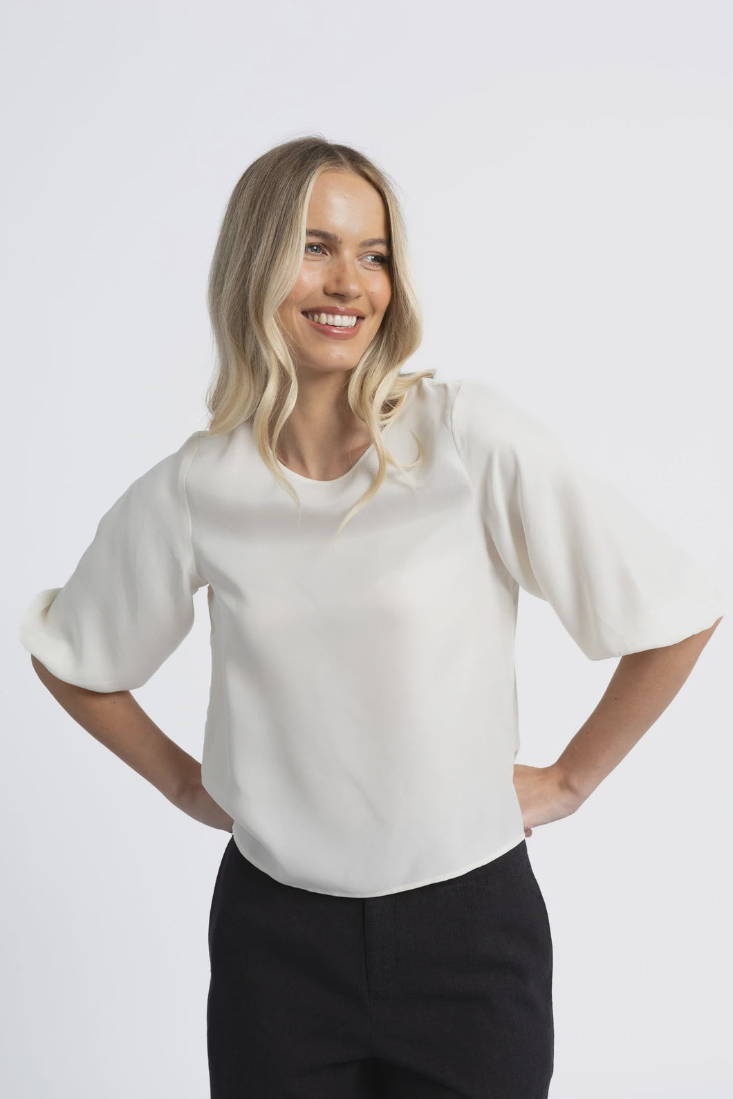 Ivy Blouse Ivory