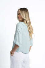 Load image into Gallery viewer, Ivy Blouse Seafoam
