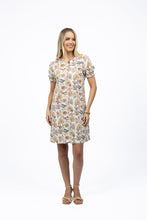 Load image into Gallery viewer, Sana Lilly Dress Kaffir Print
