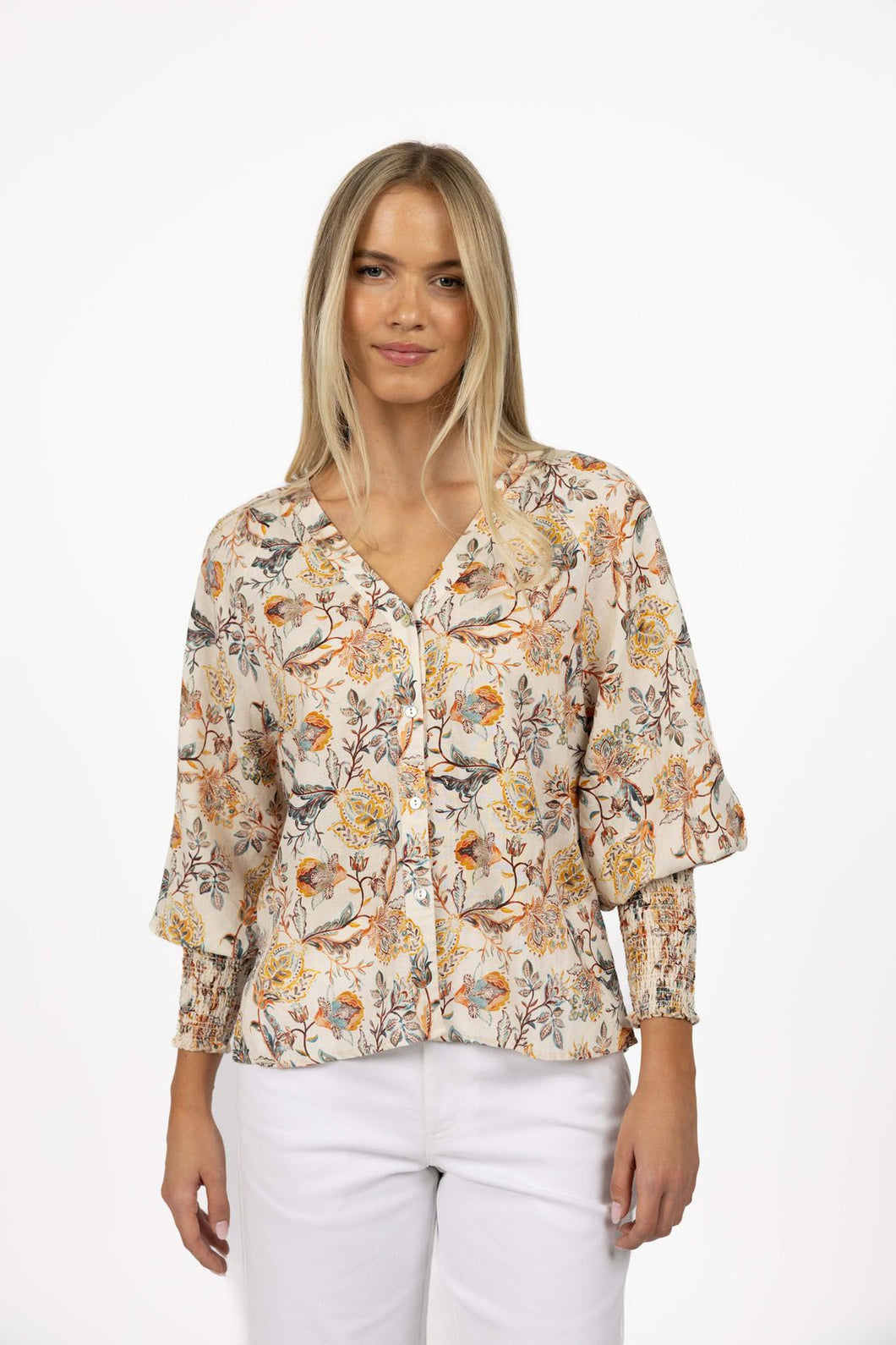 Francis Blouse Kaffir Print