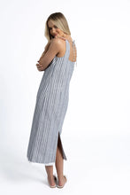 Load image into Gallery viewer, Blaire Dress Blue Stripe
