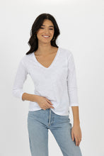 Load image into Gallery viewer, Stella V-Neck White
