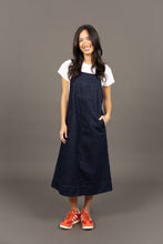 Load image into Gallery viewer, Edit Pinafore Dark Blue
