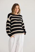 Load image into Gallery viewer, Driftwood Knit Black/Natural
