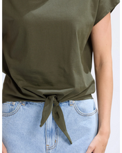 Load image into Gallery viewer, Top Knot Tee Army
