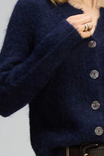 Load image into Gallery viewer, Alpaca Cardi Navy
