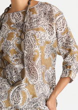 Load image into Gallery viewer, Relaxed Print Top Paisley
