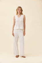 Load image into Gallery viewer, Mia Knit Top White
