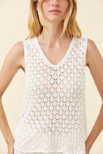 Load image into Gallery viewer, Mia Knit Top White
