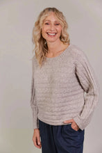 Load image into Gallery viewer, Merano Cable Knit Flax
