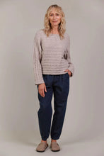 Load image into Gallery viewer, Merano Cable Knit Flax
