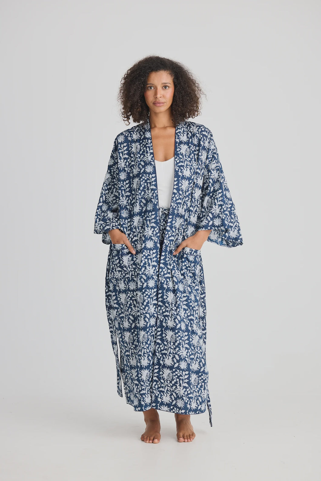 Namaste Robe Wild Paisley Print