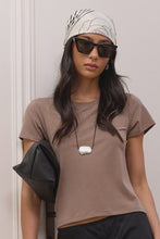 Load image into Gallery viewer, Observe Mocha Baby Tee
