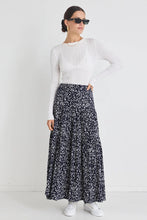 Load image into Gallery viewer, Playful Leaf Maxi Skirt
