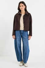 Load image into Gallery viewer, Ranger Chocolate Marle Wool Blend Soft Jacket
