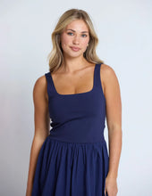 Load image into Gallery viewer, Rolalie Dress Navy
