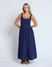 Load image into Gallery viewer, Rolalie Dress Navy
