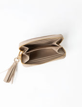 Load image into Gallery viewer, Luxelet Tassle Purse Beige
