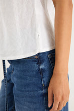 Load image into Gallery viewer, Shoreline Ivory Linen Bias Sleeveless Shell Top
