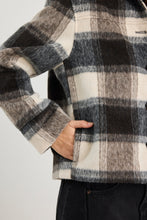 Load image into Gallery viewer, Sweeping Grey Check Soft Jacket
