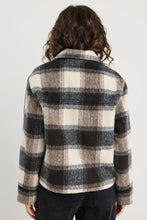Load image into Gallery viewer, Sweeping Grey Check Soft Jacket
