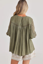 Load image into Gallery viewer, Exhale Blouse Khaki
