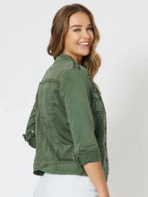 Load image into Gallery viewer, Military Jacket Khaki
