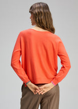 Load image into Gallery viewer, Threaded Sleeve Jumper Melon
