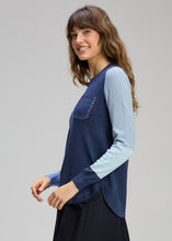 Load image into Gallery viewer, Pocket Detail Jumper Denim
