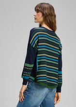 Load image into Gallery viewer, Textured Swing Jumper DK Denim
