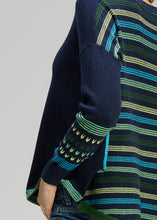 Load image into Gallery viewer, Textured Swing Jumper DK Denim
