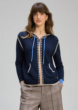 Load image into Gallery viewer, Threaded Hoodie DK Denim
