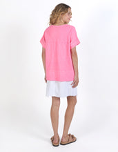 Load image into Gallery viewer, Allison Tee Neon Rose
