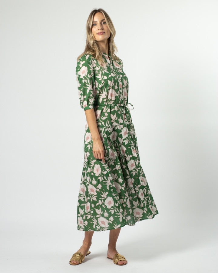 Amber Dress Vintage Green