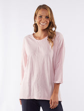 Load image into Gallery viewer, Annie 3/4 Sleeve Tee Pink
