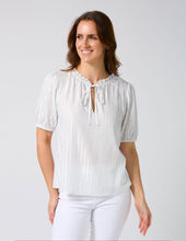 Load image into Gallery viewer, Arlo Blouse Santorini Stripe
