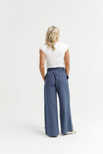Load image into Gallery viewer, Sawyer Pant Navy Stripe
