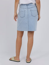 Load image into Gallery viewer, Belle Denim Skirt Light Blue
