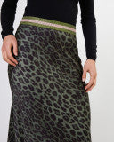 Load image into Gallery viewer, Bretta Skirt Khaki Leopard
