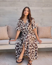 Load image into Gallery viewer, Camille Dress Chocolate
