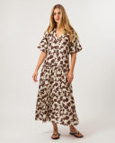 Load image into Gallery viewer, Camille Dress Chocolate
